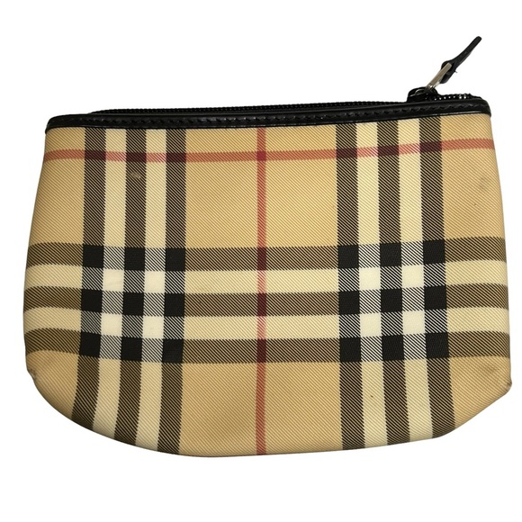 Vintage Burberry Mini Nova Check Coated Canvas Tote - Picture 11 of 12